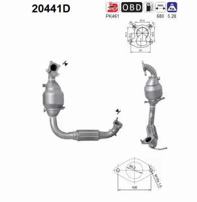Catalyseur AS 20441D