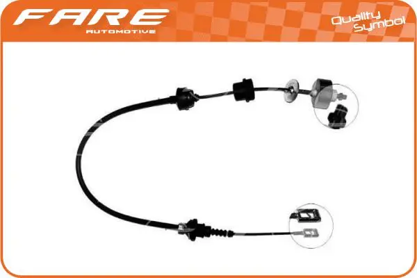 Tirette à câble, commande d'embrayage FARE-CO 24333