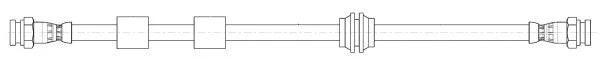 Flexible de frein CEF 515081