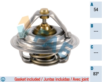 Thermostat, liquide de refroidissement FAE 5200283