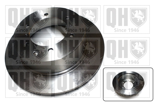 Disque de frein QUINTON HAZELL BDC5697