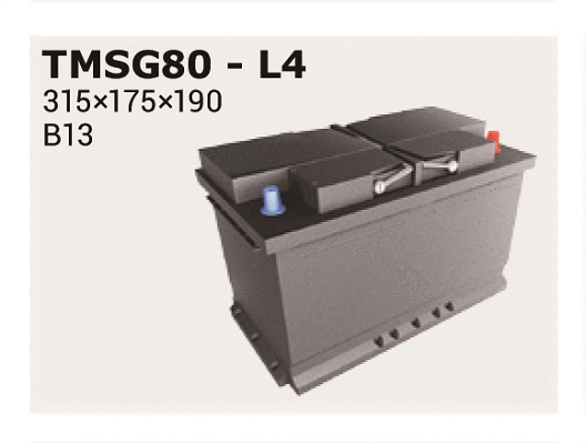 Batterie de démarrage IPSA TMSG80