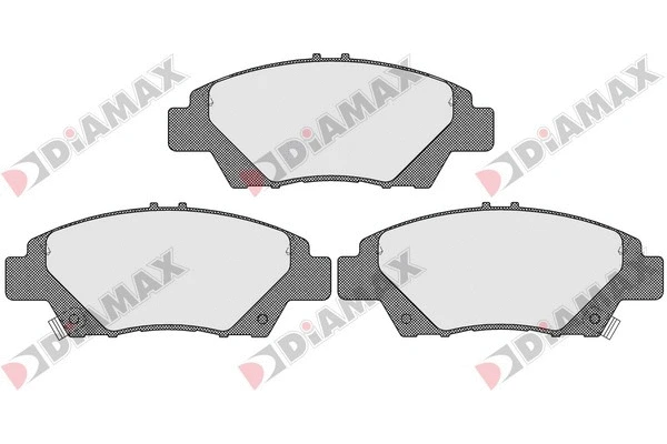 Kit de plaquettes de frein, frein à disque DIAMAX N09500