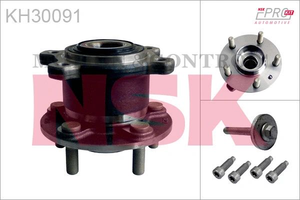 Kit de roulements de roue NSK KH30091