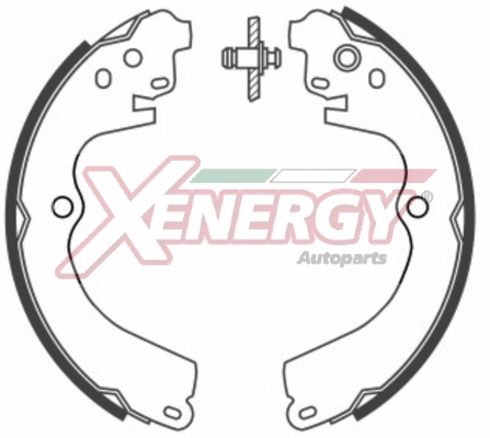 Jeu de mâchoires de frein AP XENERGY X50393