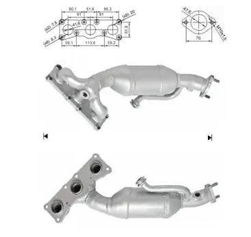 Catalyseur VEGAZ GmbH BK-884