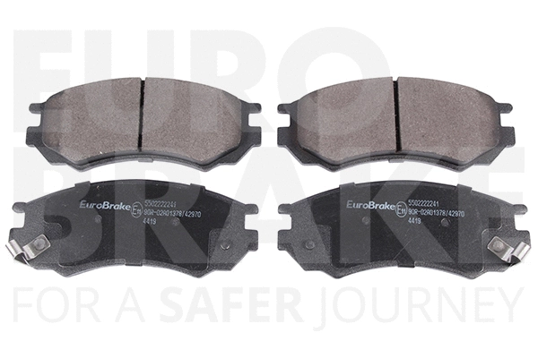 Kit de plaquettes de frein, frein à disque EUROBRAKE 5502222241