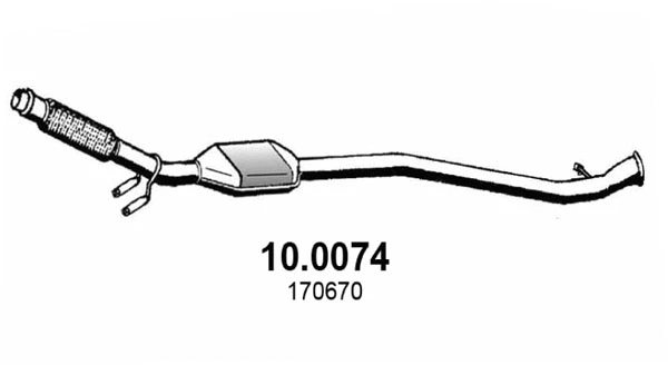 Catalyseur ASSO 10.0074
