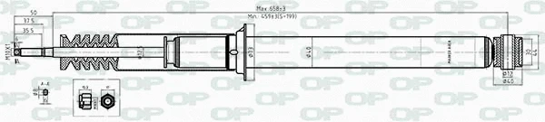 Amortisseur OPEN PARTS SAB8381.32