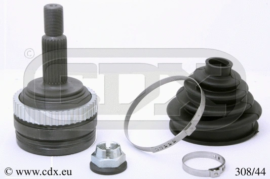 Jeu de joints, arbre de transmission CDX 308/44