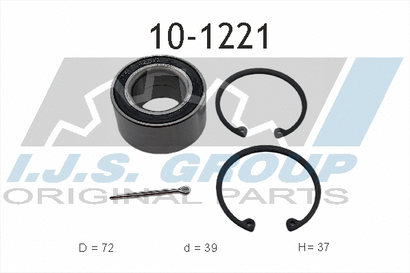 Kit de roulements de roue IJS GROUP 10-1221