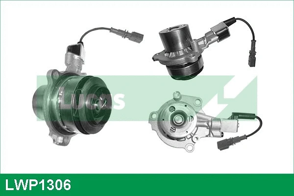 Pompe à eau, refroidissement du moteur LUCAS LWP1306