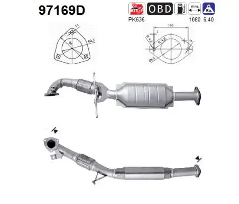 Catalyseur AS 97169D