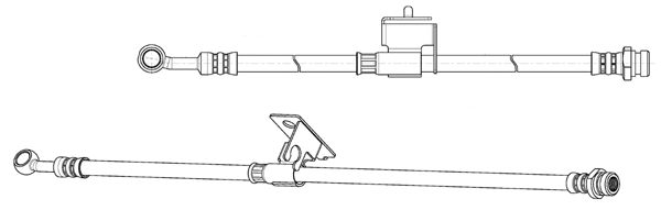 Flexible de frein CEF 512840