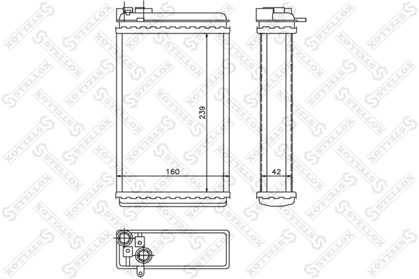 Système de chauffage STELLOX 10-35046-SX