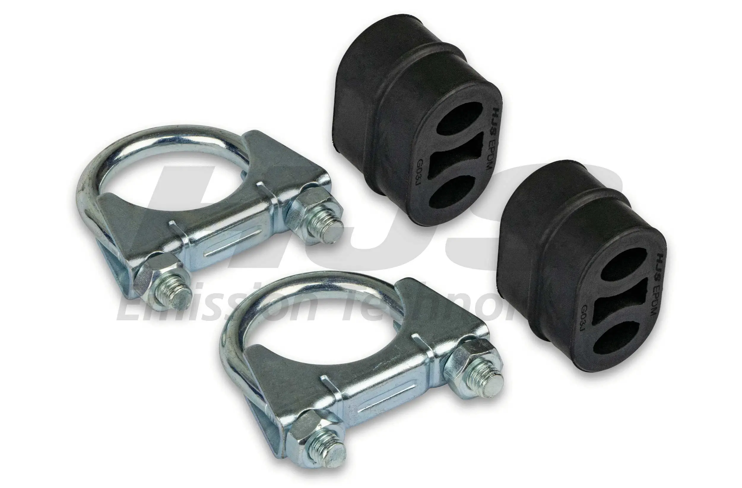 Kit d'assemblage, silencieux HJS 82 14 9050