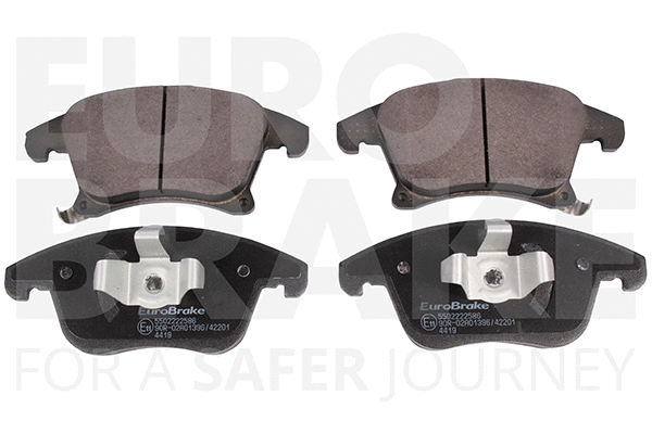 Kit de plaquettes de frein, frein à disque EUROBRAKE 5502222586