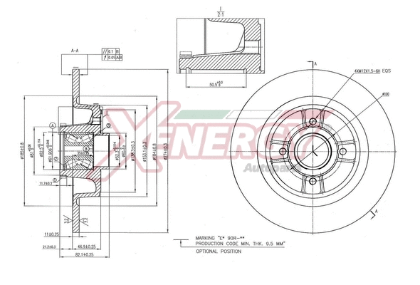 Disque de frein AP XENERGY X601534