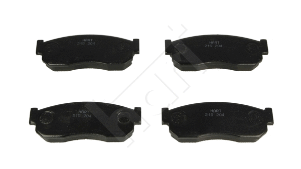 Kit de plaquettes de frein, frein à disque HART 215 204