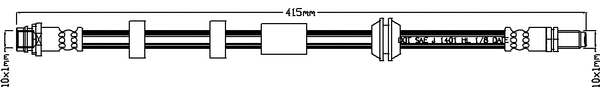 Flexible de frein JURATEK JBH1175