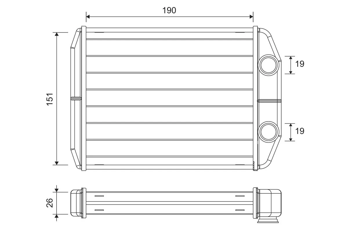 Système de chauffage VALEO 811622
