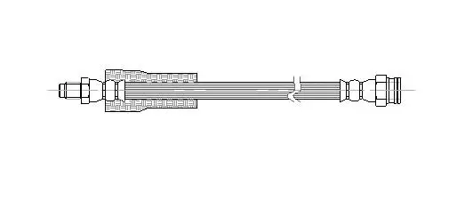 Flexible de frein Technika 49152