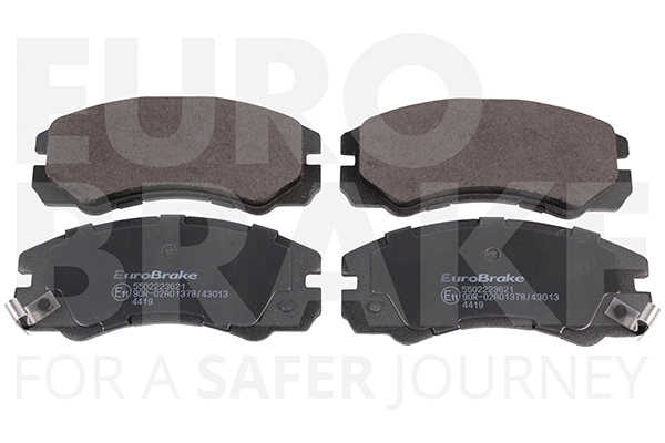 Kit de plaquettes de frein, frein à disque EUROBRAKE 5502223621