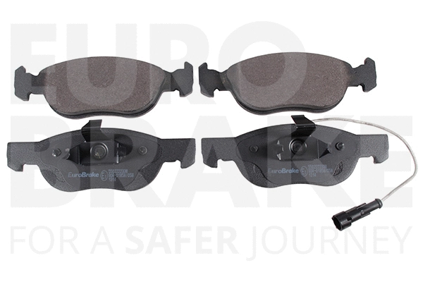 Kit de plaquettes de frein, frein à disque EUROBRAKE 5502222338
