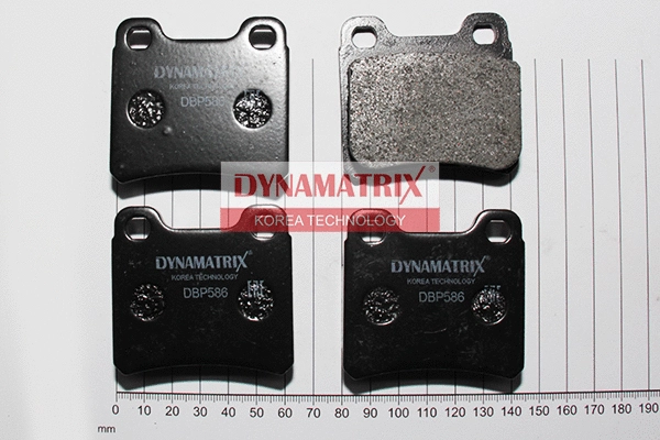 Kit de plaquettes de frein, frein à disque DYNAMATRIX DBP586