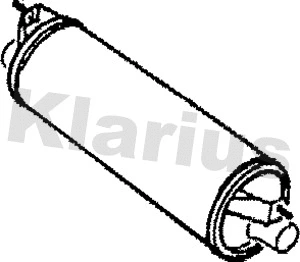 Silencieux central KLARIUS 210249