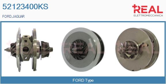 Groupe carter, turbocompresseur REAL 52123400KS