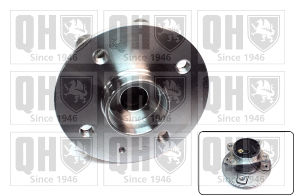 Kit de roulements de roue QUINTON HAZELL QWB1358