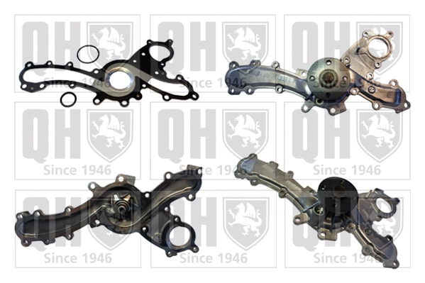 Pompe à eau, refroidissement du moteur QUINTON HAZELL QCP3684