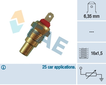 Sonde, température du liquide de refroidissement FAE 31330