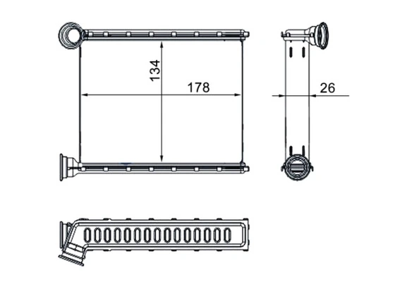 Système de chauffage MAHLE AH 272 000S