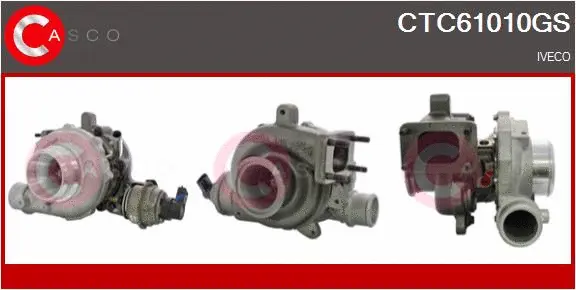 Turbocompresseur, suralimentation CASCO CTC61010GS