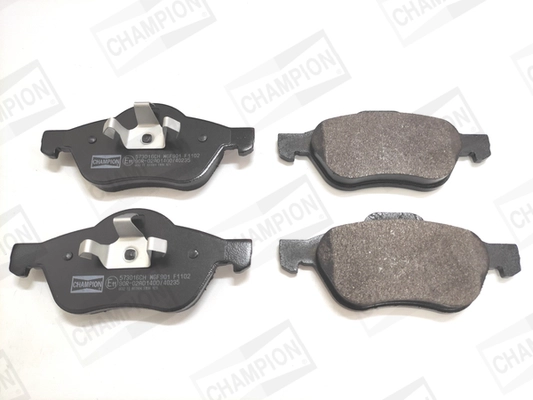 Kit de plaquettes de frein, frein à disque CHAMPION 573016CH