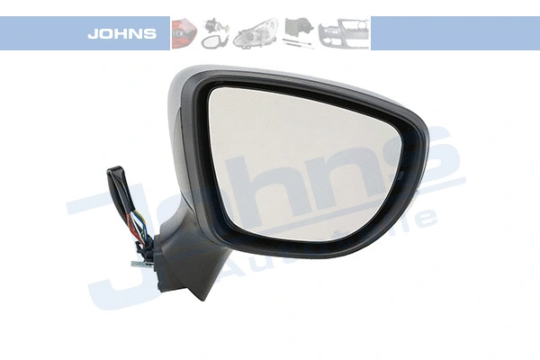 Rétroviseur extérieur JOHNS 60 10 38-21