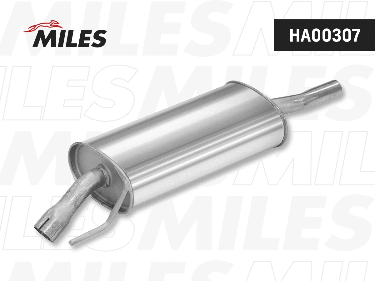 Silencieux arrière MILES HA00307