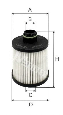Filtre à huile MFILTER TE 4050