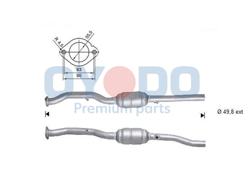 Catalyseur Oyodo 10N0118-OYO