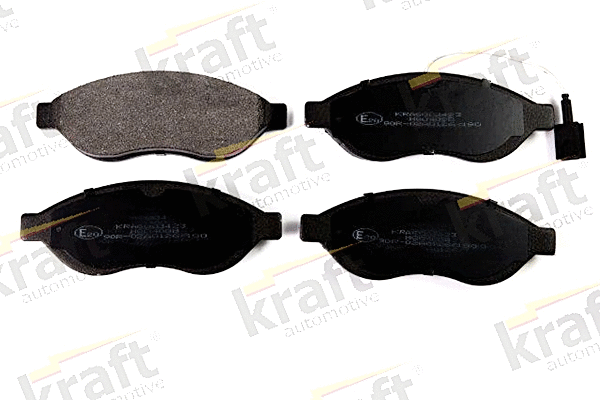 Kit de plaquettes de frein, frein à disque KRAFT AUTOMOTIVE 6003423