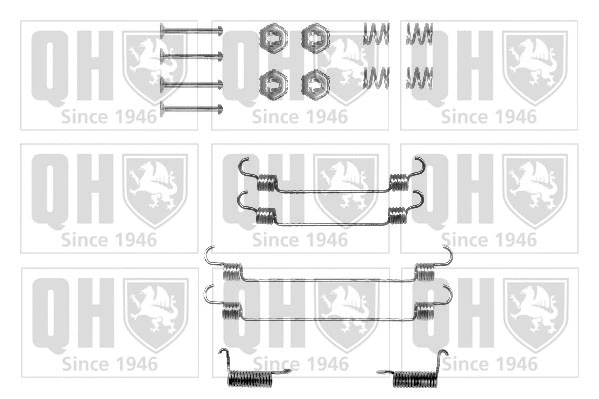 Kit d'accessoires, mâchoire de frein QUINTON HAZELL BFK363