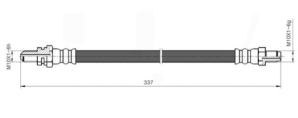 Flexible de frein National NBH6044