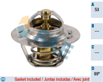 Thermostat, liquide de refroidissement FAE 5205689