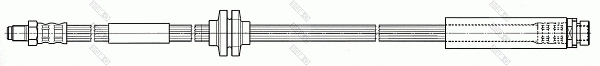 Flexible de frein GIRLING 9002501