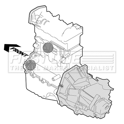 Support moteur FIRST LINE FEM3976