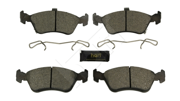Kit de plaquettes de frein, frein à disque HART 248 961