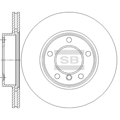 Disque de frein Hi-Q SD5207
