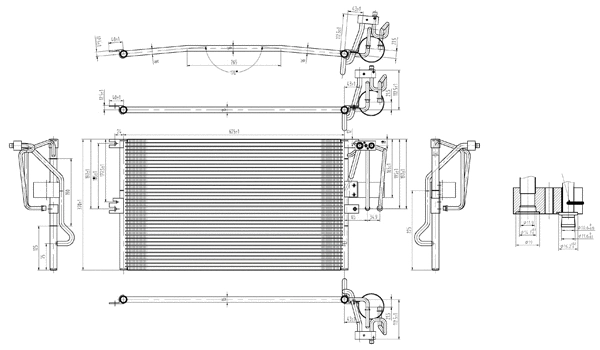 Condenseur, climatisation PowerMax 7110368